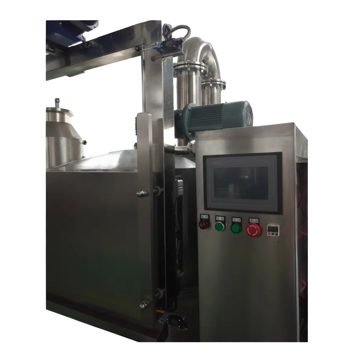 QS-VF100 vacuum fryer control cabinet with Delta PLC and MCGS touchscreen