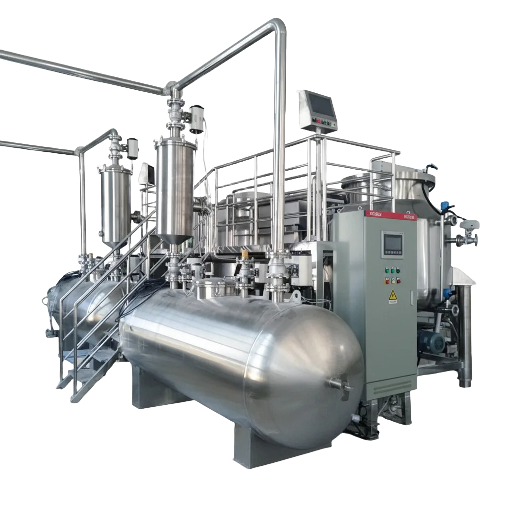 Industrial low-temperature vacuum frying and centrifugal de-oiling equipment