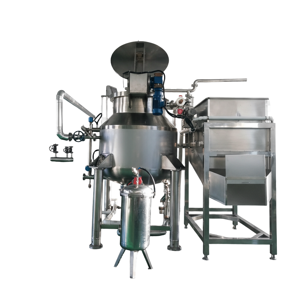 Low-temperature vacuum fryer