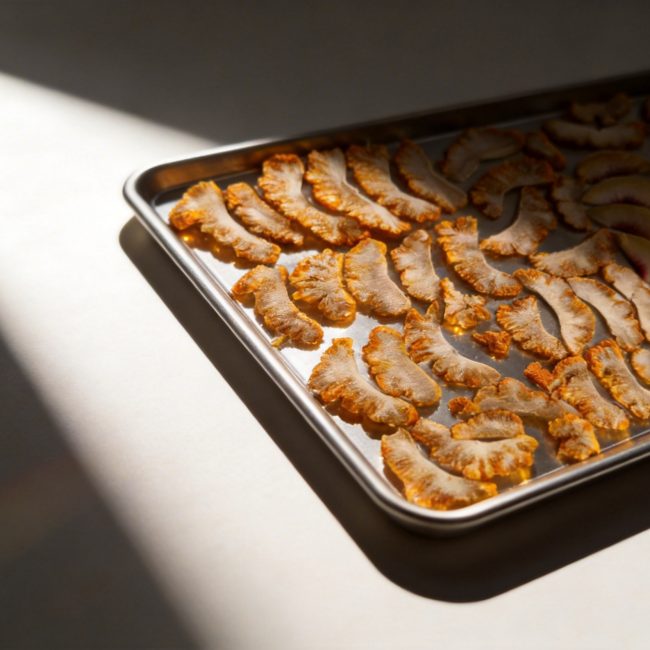 Freeze-dried golden fungus